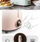 Waffle maker electric kitchen Double Oven - mini Toaster hot air convection for headed bread.