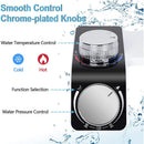 Bidet Toilet Seat Attachment Non-Electric Self-Cleaning Dual Nozzles Wash Hot Cold Mixer Water Lady Bathroom Accessories Sprayer.