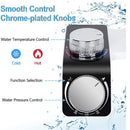 Bidet Toilet Seat Attachment Non-Electric Self-Cleaning Dual Nozzles Wash Hot Cold Mixer Water Lady Bathroom Accessories Sprayer.