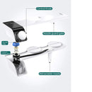 Bidet Toilet Seat Attachment Non-Electric Self-Cleaning Dual Nozzles Wash Hot Cold Mixer Water Lady Bathroom Accessories Sprayer.