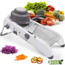 PrecisionSlice Pro™ – 18-in-1 Adjustable Mandoline Slicer.