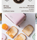 Waffle maker electric kitchen Double Oven - mini Toaster hot air convection for headed bread.