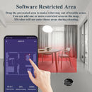 ABIR X8 Robot Vacuum, Laser System, Restricted Area Setup for Residential Carpet, Ultra Power 6500Pa. Laser Precision. Full Home Automation.