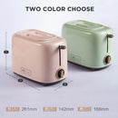 Waffle maker electric kitchen Double Oven - mini Toaster hot air convection for headed bread.