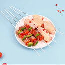 MasterGrill Flat Stainless Steel Skewers.