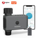 Insoma Automatic Water Timer Intelligent Irrigation Watering System Sprinkler Timer Garden Programmer Equipment IPX7 LCD Display.