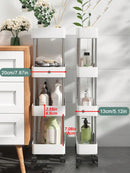 SlideRack™ – Slim Rolling Storage Organizer.