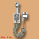 Bidet toilet sprayer set spray water bathroom handheld bidet sprayer toilet shower double outlet angle valve toilet accessories.