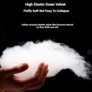 Comfortable Pillows for Sleeping in a 5-Star Hotel, Soft 3D Double-Sided Washable Solid Color.