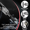 Portable Compressed Air Vacuum Cleaner 15000PA Cordless, High Power, for Car and Home.
