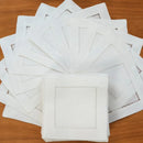 12 Pieces Cocktail Napkin White Hemstitch Napkin For Party Wedding Table Cloth Linen Napkins Fabric Cotton Dinner Napkin.