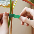 20/2M Nylon Plant Ties Plant Bandage Hook Tie Loop Adjustable Plant Support Reusable Fastener Tape for Home Garden Accessories.