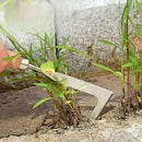 Manual Weeding Machine Set: Mower Sickle + Road Crack Weeding Tool + Garden Hand Shovel - Heavy Duty Carbon Steel for Outdoor.