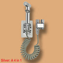 Bidet toilet sprayer set spray water bathroom handheld bidet sprayer toilet shower double outlet angle valve toilet accessories.