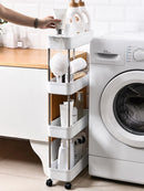 SlideRack™ – Slim Rolling Storage Organizer.