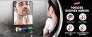 TAILI Shower Mirror Fogless for Shaving with Razor Holder, Fog Free Mirror Shower Suction Rust-Proof Removable Bathroom Mirror.