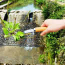 Manual Weeding Machine Set: Mower Sickle + Road Crack Weeding Tool + Garden Hand Shovel - Heavy Duty Carbon Steel for Outdoor.