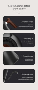 Electric Kettle – Compact Stainless Steel Power.