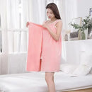 Womens Bath Towels Girls Wearable 140*85Cm Fast Drying Bathing Beach Spa Bathrobes Wash Clothing, Shower Bath And Gym Towel.