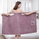 Womens Bath Towels Girls Wearable 140*85Cm Fast Drying Bathing Beach Spa Bathrobes Wash Clothing, Shower Bath And Gym Towel.
