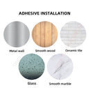 Adhesive Toilet Paper Roll Holder Organizer Wall Mount Storage Stand Bathroom No-Drill Tissue Towel Dispenser Stainless.