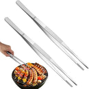 RecisionGrip Stainless Steel BBQ Tongs.