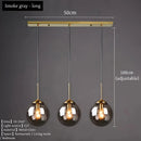 NordicGlow Glass Pendant Light.