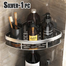 Rectangular Corner Shelf for Wall Mounting, Bathroom Shelf, Towel Rack, Shower Shampoo Holder, No-Drill Shelf.