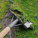 30cm Metal Weed Cleaning Shovel Stainless Steel Cleaning Shovel for Moss Multifunctional Outdoor Garden Shovel Farm Weeding Tool.