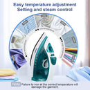 Portable Electric Steam Iron for Clothes, Adjustable with Ceramic Base by Sonifer.