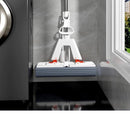 Self-Draining Squeeze Sponge Mop – Easy Floor Cleaning.