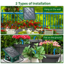 Solar Automatic Irrigation System for Garden Balcony, Drip Irrigation Hose.
