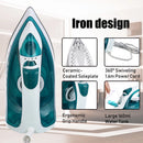 Portable Electric Steam Iron for Clothes, Adjustable with Ceramic Base by Sonifer.