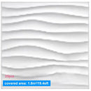 20PCS 3D Wall Panels 30x30cm Indoor Wall Decoration for Living Room Bedroom Hotel Office Mural.