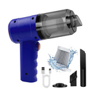 Portable Compressed Air Vacuum Cleaner 15000PA Cordless, High Power, for Car and Home.