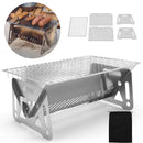 V-Fire Portable Charcoal Grill.