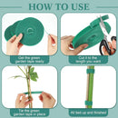 20/2M Nylon Plant Ties Plant Bandage Hook Tie Loop Adjustable Plant Support Reusable Fastener Tape for Home Garden Accessories.
