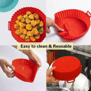 🔥Air Fryer Silicone Liners Reusable.