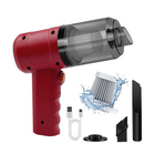 Portable Compressed Air Vacuum Cleaner 15000PA Cordless, High Power, for Car and Home.