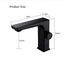 Digital Display Bathroom Basin Faucet Intelligent LED Brass Deck Mounted Washbasin Crane Hot Cold Water Mixer Sink Vanity Tap.
