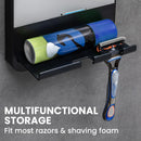 TAILI Shower Mirror Fogless for Shaving with Razor Holder, Fog Free Mirror Shower Suction Rust-Proof Removable Bathroom Mirror.