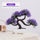 Artificial Plants Bonsai Small Tree Simulation Pot Plants Fake Flowers Table Potted Ornaments for Hotel Garden Home Decor planta.