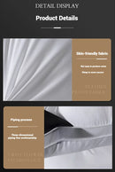 Comfortable Pillows for Sleeping in a 5-Star Hotel, Soft 3D Double-Sided Washable Solid Color.