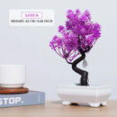 Artificial Plants Bonsai Small Tree Simulation Pot Plants Fake Flowers Table Potted Ornaments for Hotel Garden Home Decor planta.