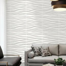 20PCS 3D Wall Panels 30x30cm Indoor Wall Decoration for Living Room Bedroom Hotel Office Mural.