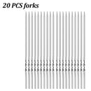 MasterGrill Flat Stainless Steel Skewers.