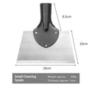 30cm Metal Weed Cleaning Shovel Stainless Steel Cleaning Shovel for Moss Multifunctional Outdoor Garden Shovel Farm Weeding Tool.