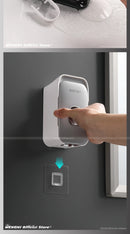 MENGNI Automatic Toothpaste Dispenser Wall-Mounted Bathroom Toothpaste Squeezer Punch-Free Toothbrush Holder Rack Bathroom Acces.