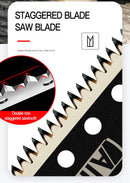 AIRAJ Plant Trim Garden Pruning Shears Horticulture Pruner Cut Shrub Garden Scissor Tool Branch Shear Orchard Folding Saw Set.
