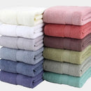 100% cotton face and bath towel, absorbent, microfiber towel for bathroom, home, hotel.